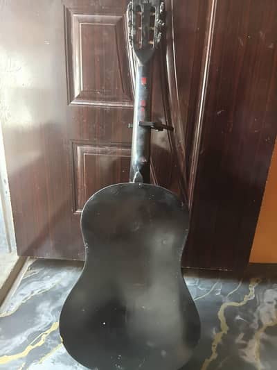 Black colour A-coustic guitar 38 inch for sale