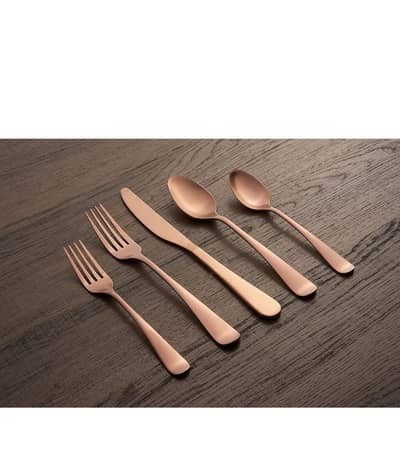 Imported rose gold cutlery and knifes price in desperation