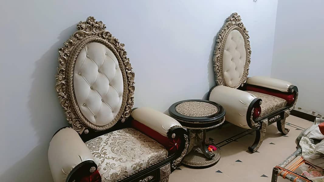 Bed+ Dressing+Chair Set 2