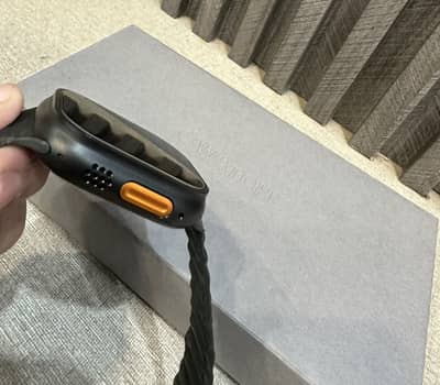 Apple watch black titanium ultra 2 under warranty