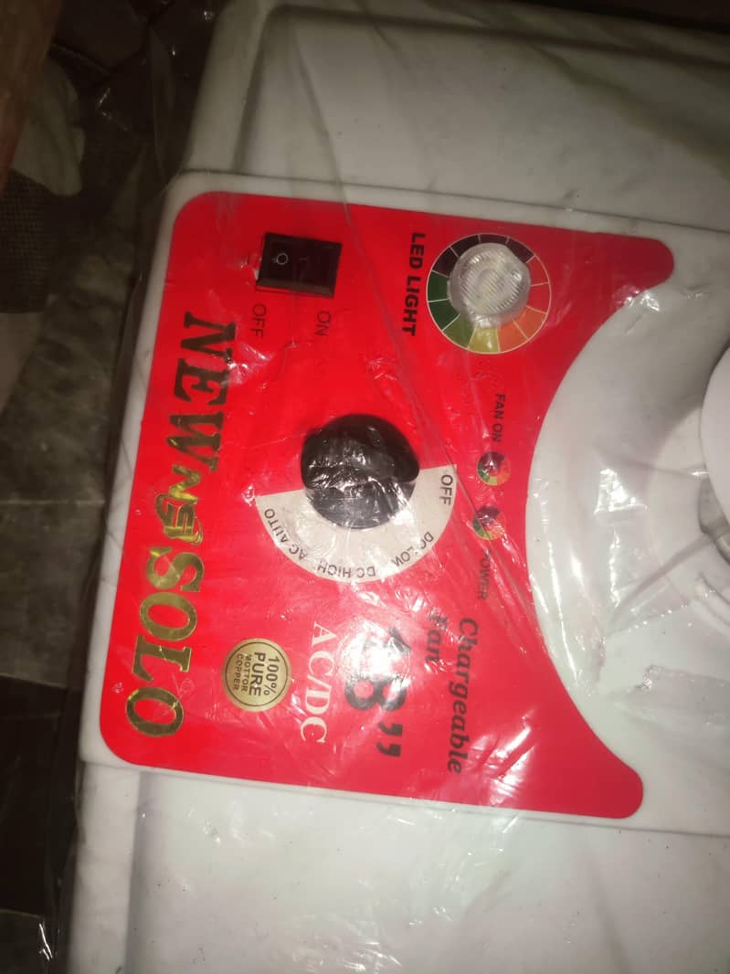 chargeable fan 5