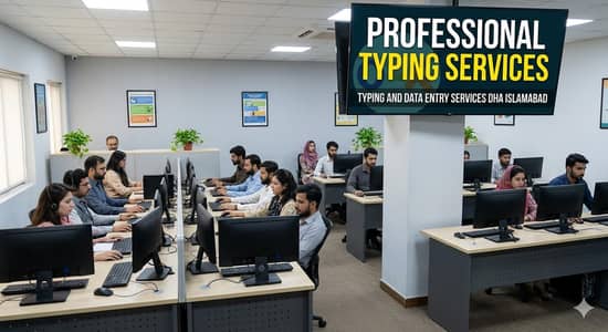 Professional Urdu & English Typing Services | 40+ WPM | DHA Islamabad