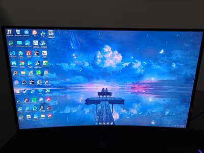 Redragon GM-24G3C-Pearl 24" 1920x1080 Pixels Curved LED Monitor
