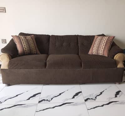 7 seater sofas Turkish velevet with molty foam