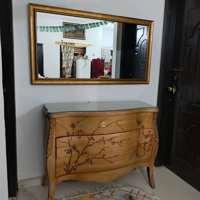 2 console tables for sale with Mirror