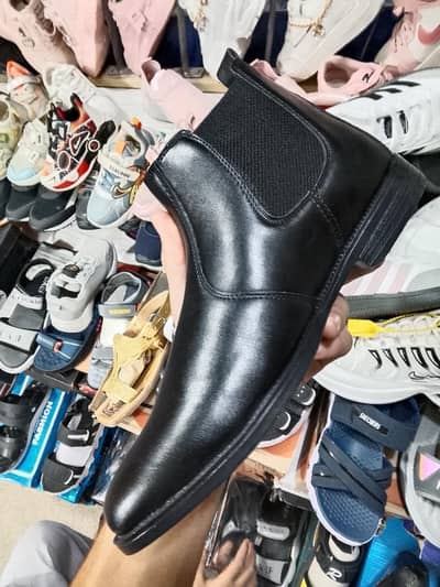 Men's leather boots 