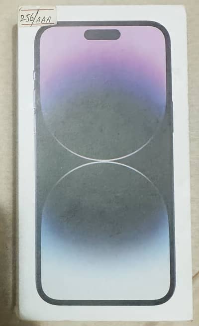 Iphone 14 pro max 256 GB PTA Approved
