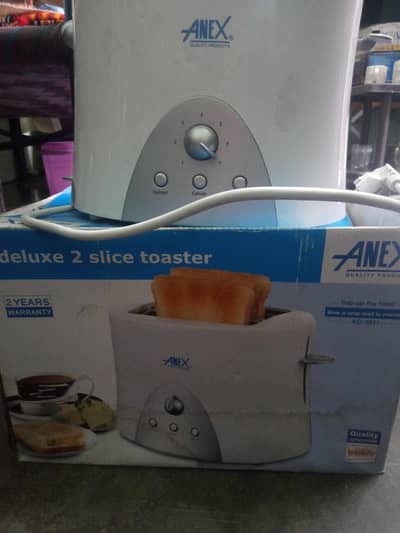 Anex Deluxe 2-Slice Toaster (Model AG-3011) – Excellent Condition!