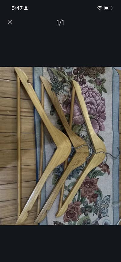 wooden hangers