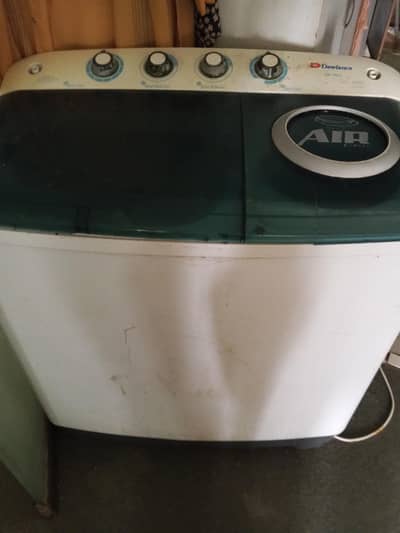 used Dawlance washing & air dryer
