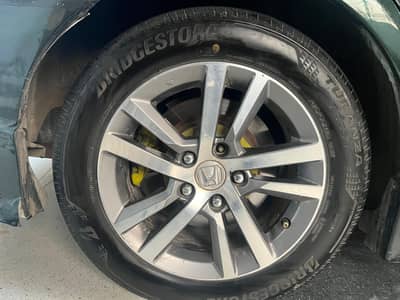 Civic Oriel 2024 Genuine Rims + Bridgestone Tyres