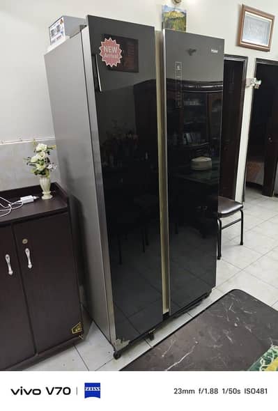 Haier Side By Side door refrigerator