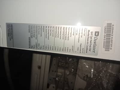 dawlance 1.5 ton inverter heat and cool