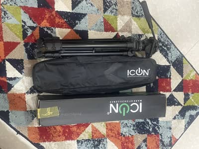 ICON-7871 Heavy duty Fluid head Tripod | Excellent condition