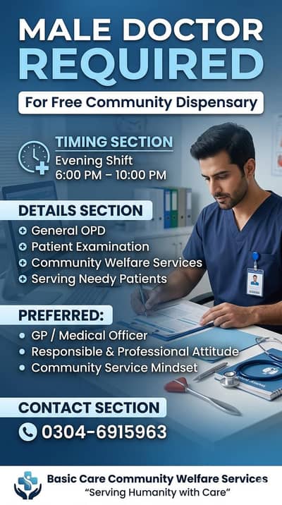 doctor required