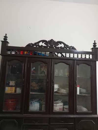 Used Wooden Showcase for Sale in Excellent Condition