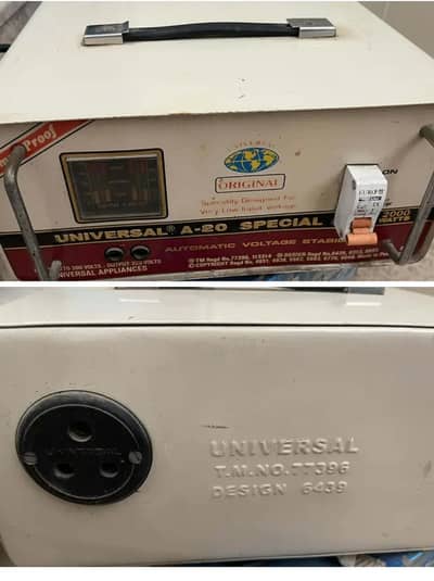 universal A-20 special stabilizer 2000 watts