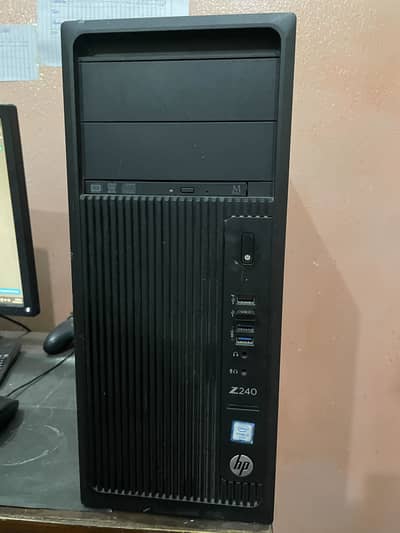 Hp z240 gaming pc workstation Core i5 6th generation+ 4Gb card