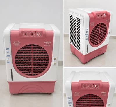 Electric Room Air Cooler copper moter plactic Body Big size