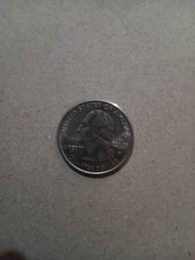 american quarter dollar coin 2001