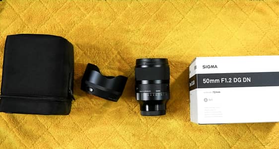 Sigma 50mm 1.2