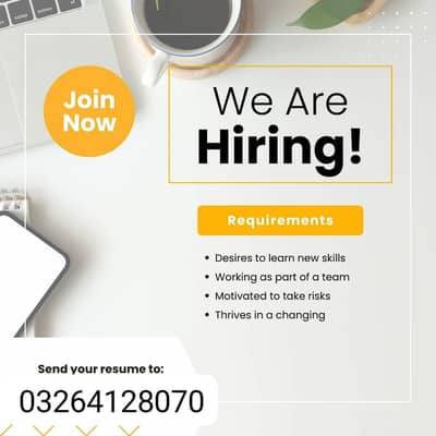 NEED URGENT STAFF OF 100 PERSONS FOR OFFICE WORK AND ONLINE WORK
