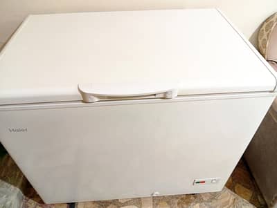 Haier HDF-345H Deep Freezer | 345M White| Like New | 10 Years Warranty