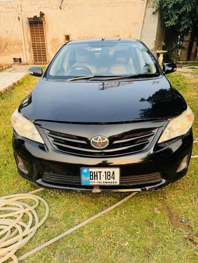 Toyota corolla XLI convert to GLI 2012 Model urgent sale 03124866257