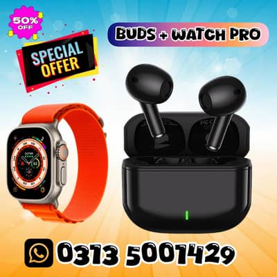 Smart Watch And Pro Buds Quality Good