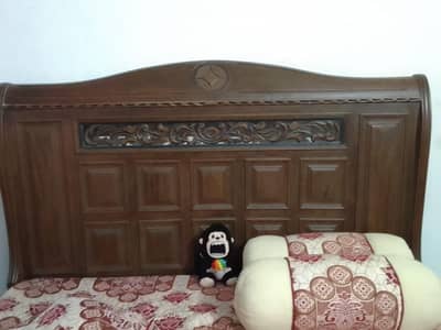 Double bed and dressing