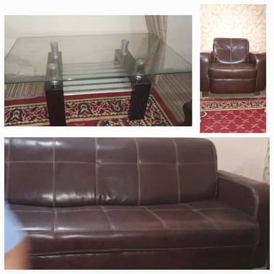 rexine 5 seeter sofa