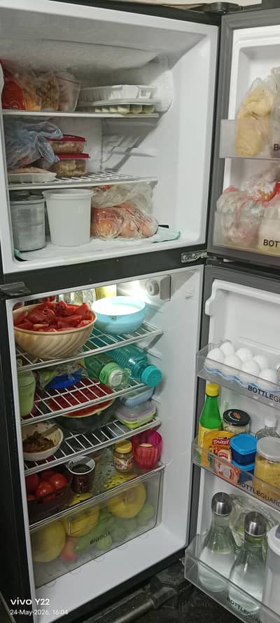 medium size fridge slightly use condition 10/10