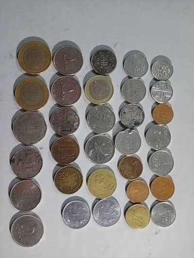 All contrey coins