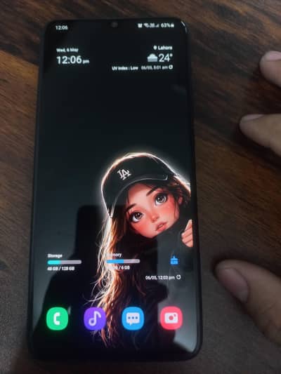 Samsung Mobile A70 Official PTA dual sim clear phone. Exchange
