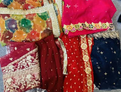 Colorful Dupattas for Sale