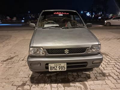 Suzuki Mehran 2011 model Punjab numbers 80%orjnal pent outside