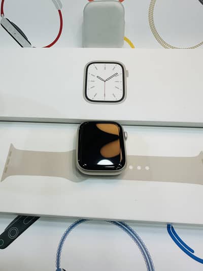 Apple Watch Series 7 45mm starlight color non active box