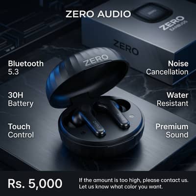 Bluetooth Earbuds With Mic & Charging Case
