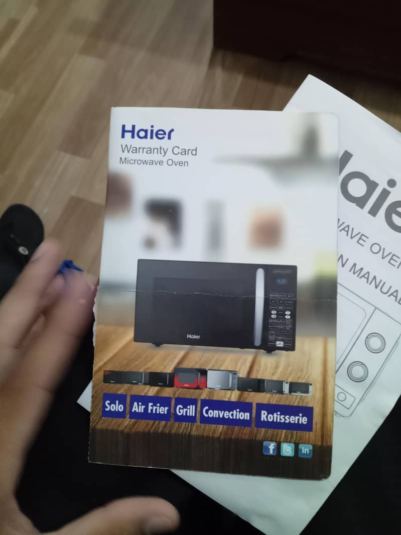 haier microwave 9