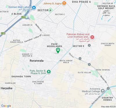 4-Marla Commercial plot for sale DHA Phase 9 Town Block E