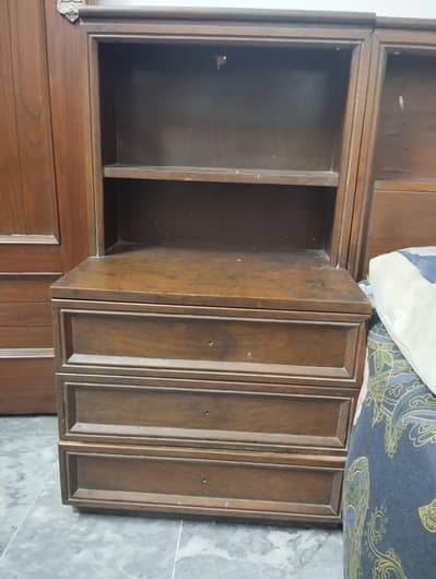 Old Style Wooden Bed