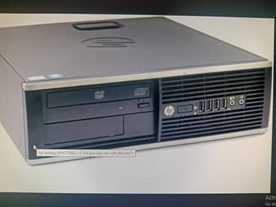 hp desktop (i5 3rd gen4gb ram with 4tb hdd