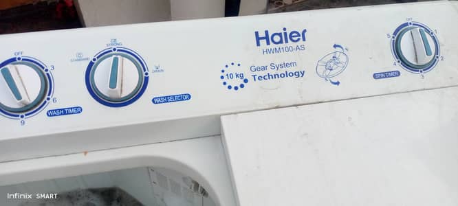 Haier twin tub washing machine