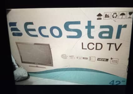 Ecostar 42 inches lcd tv 1020 full hd.