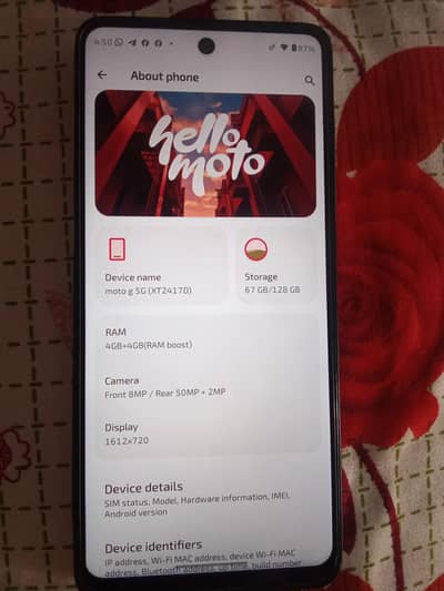 moto g 5g