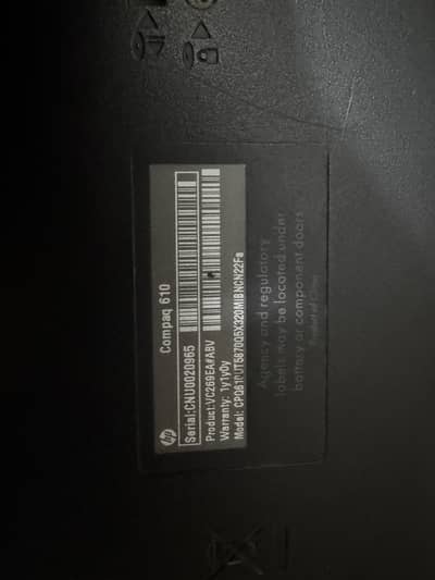 Compaq 610