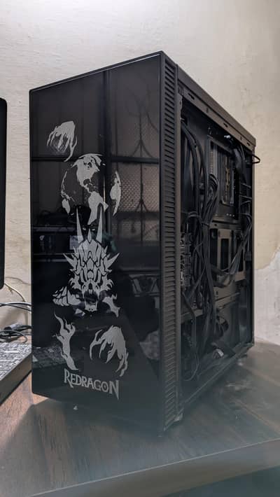 Ryzen 5 3600 x B450M Combo with Redragon Gaming Casing.