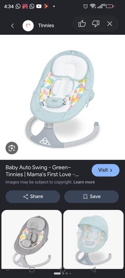 Baby swing