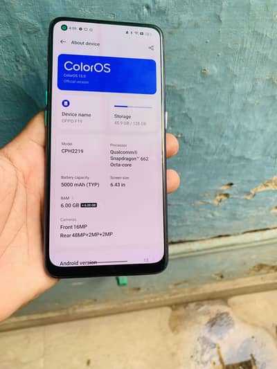 OPPO F19 6/128 official Pta approved All ok