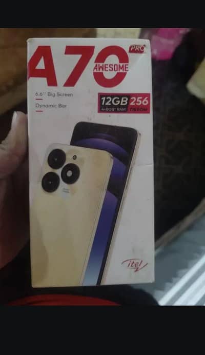 itel a70 4+8/256